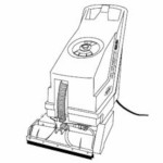 Manual Tennant 443C Grout Scrubber